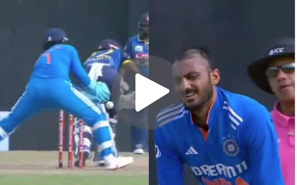 [Watch] Catch Dropped! Even Axar Patel Shows Disappointment In KL Rahul's Bad Form